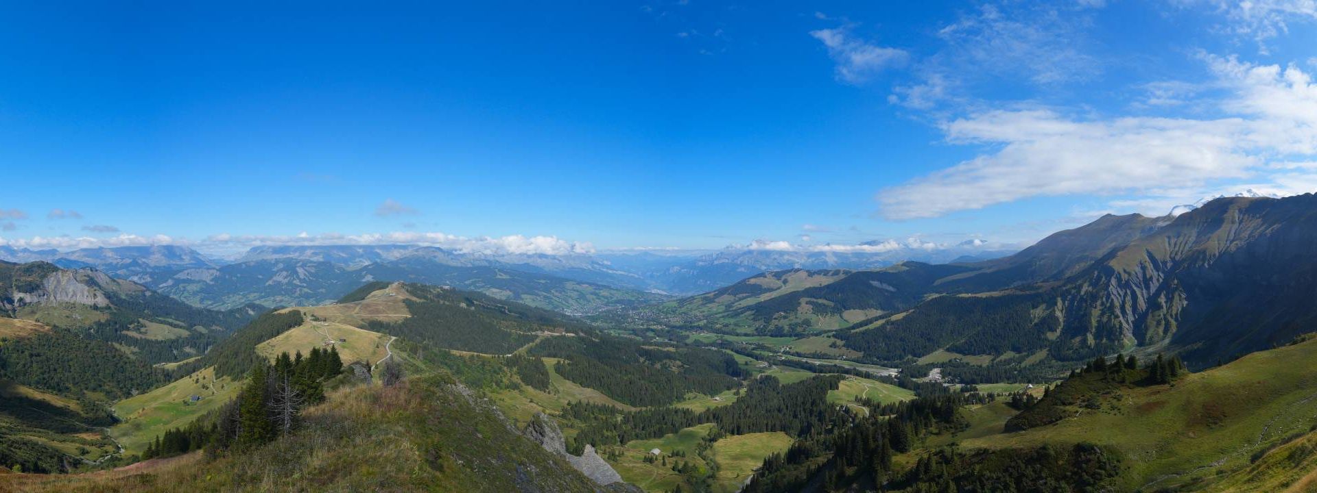 Megève: Route de la Côte