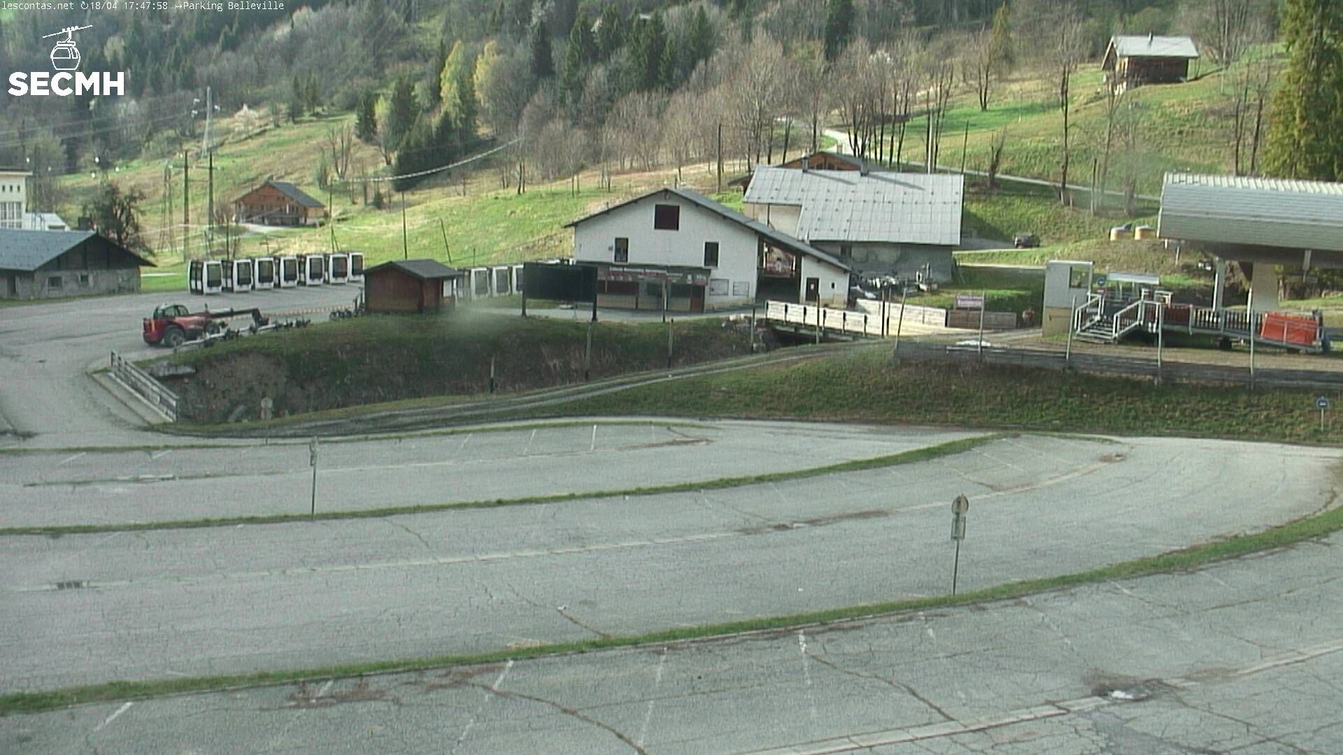 Hauteluce: Parking de Belleville