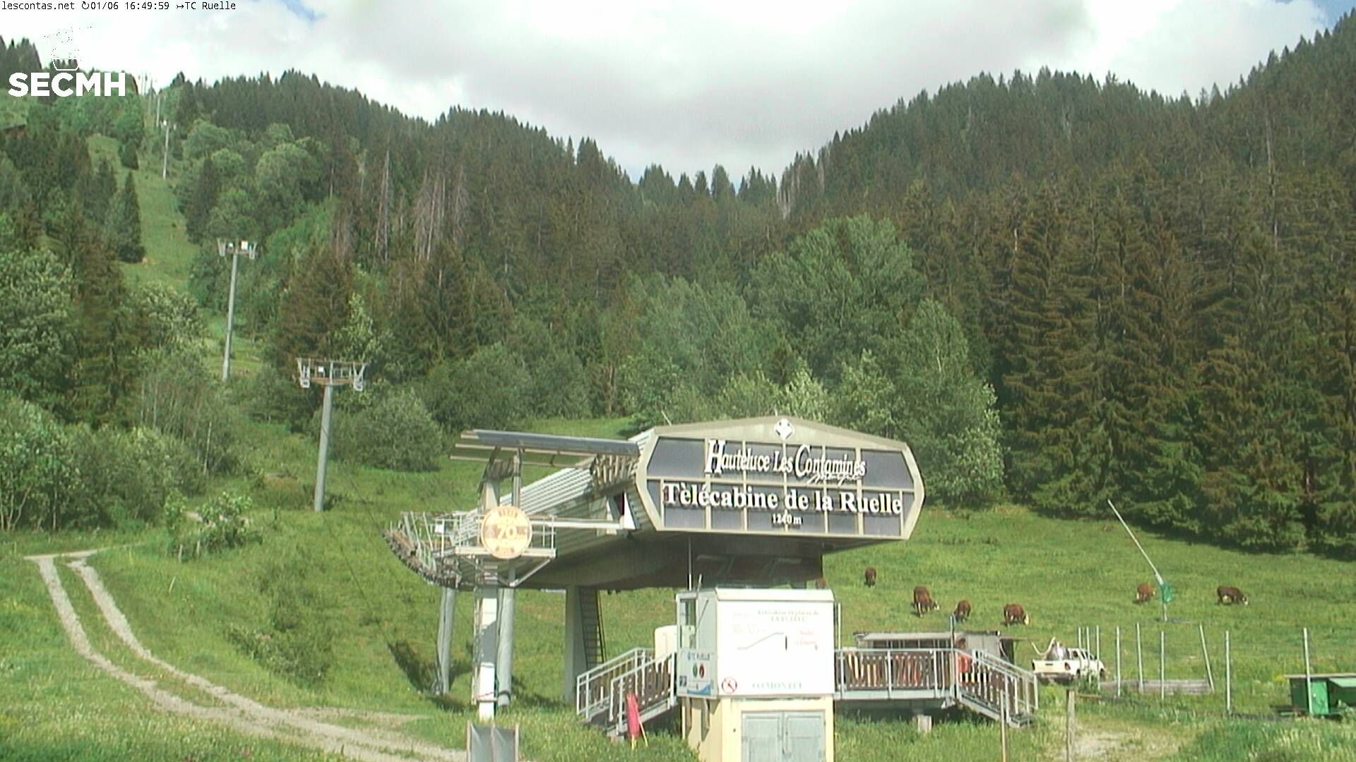 Hauteluce › Nord-est: Télécabine de la Ruelle (Hauteluce - Les Contamines)