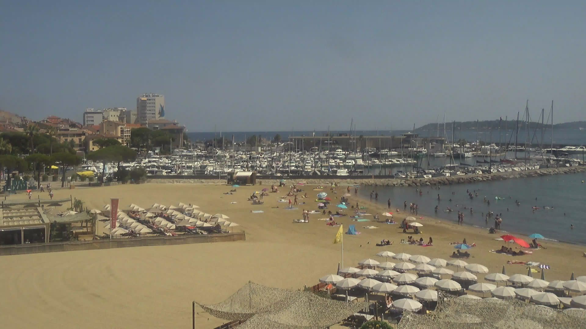 Sainte-Maxime: Plage du centre ville