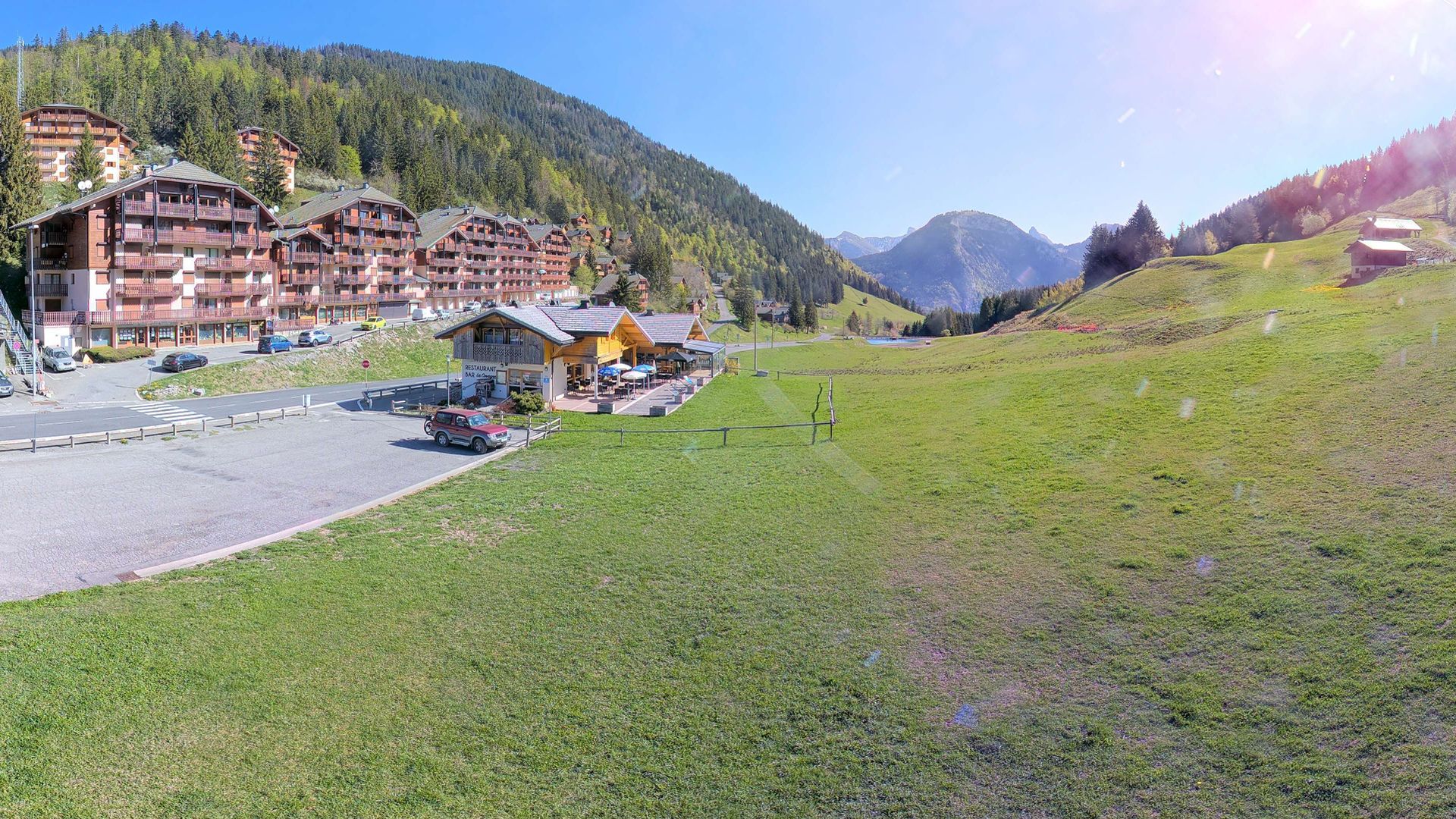Le Biot › Nord-est: Col du Corbier