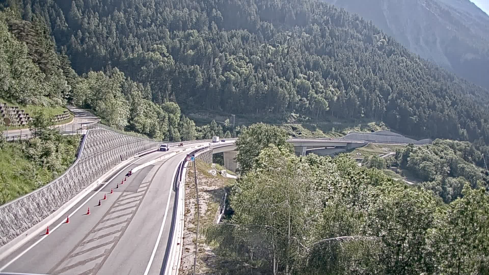 Fourneaux: Quartier Sommeiller: Rampe d'accès au Tunnel du Fréjus