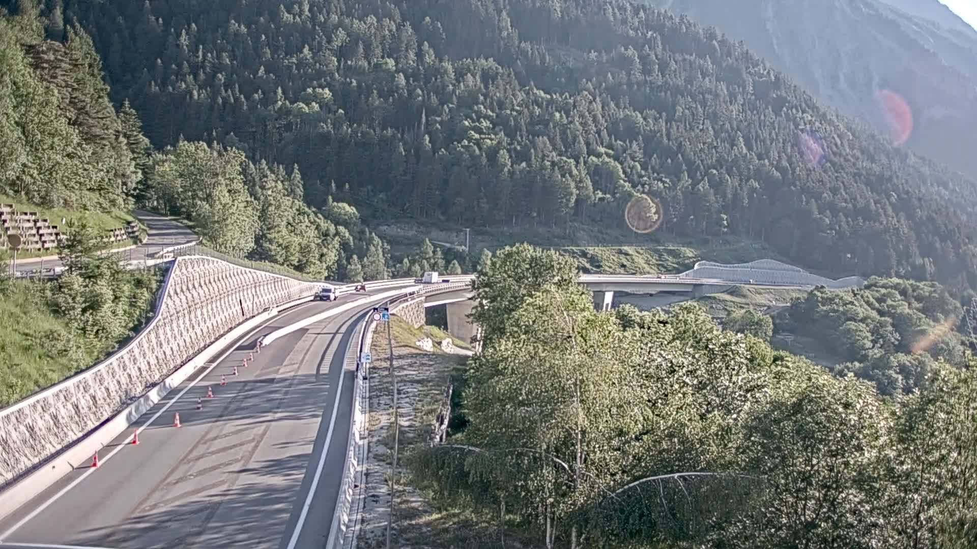 Fourneaux: Quartier Sommeiller: Rampe d'accès au Tunnel du Fréjus