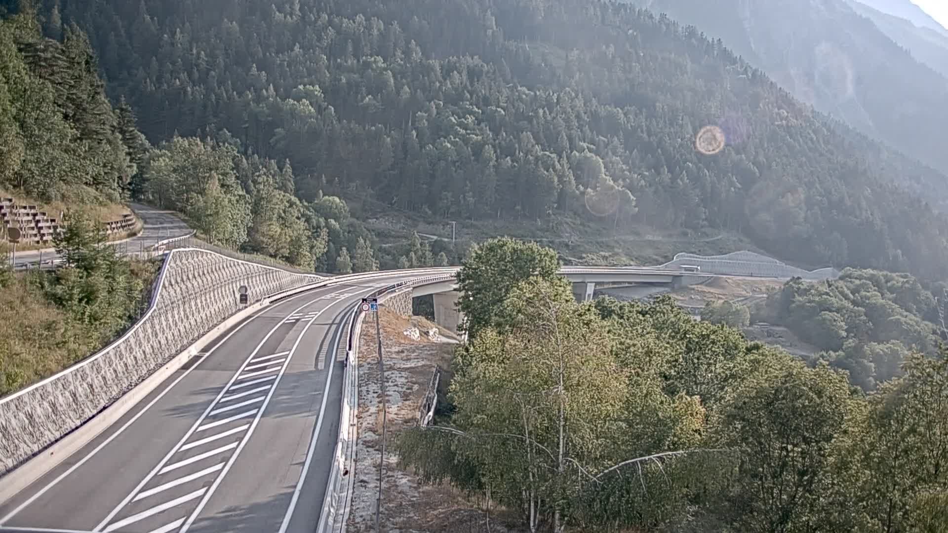 Fourneaux: Quartier Sommeiller: Rampe d'accès au Tunnel du Fréjus