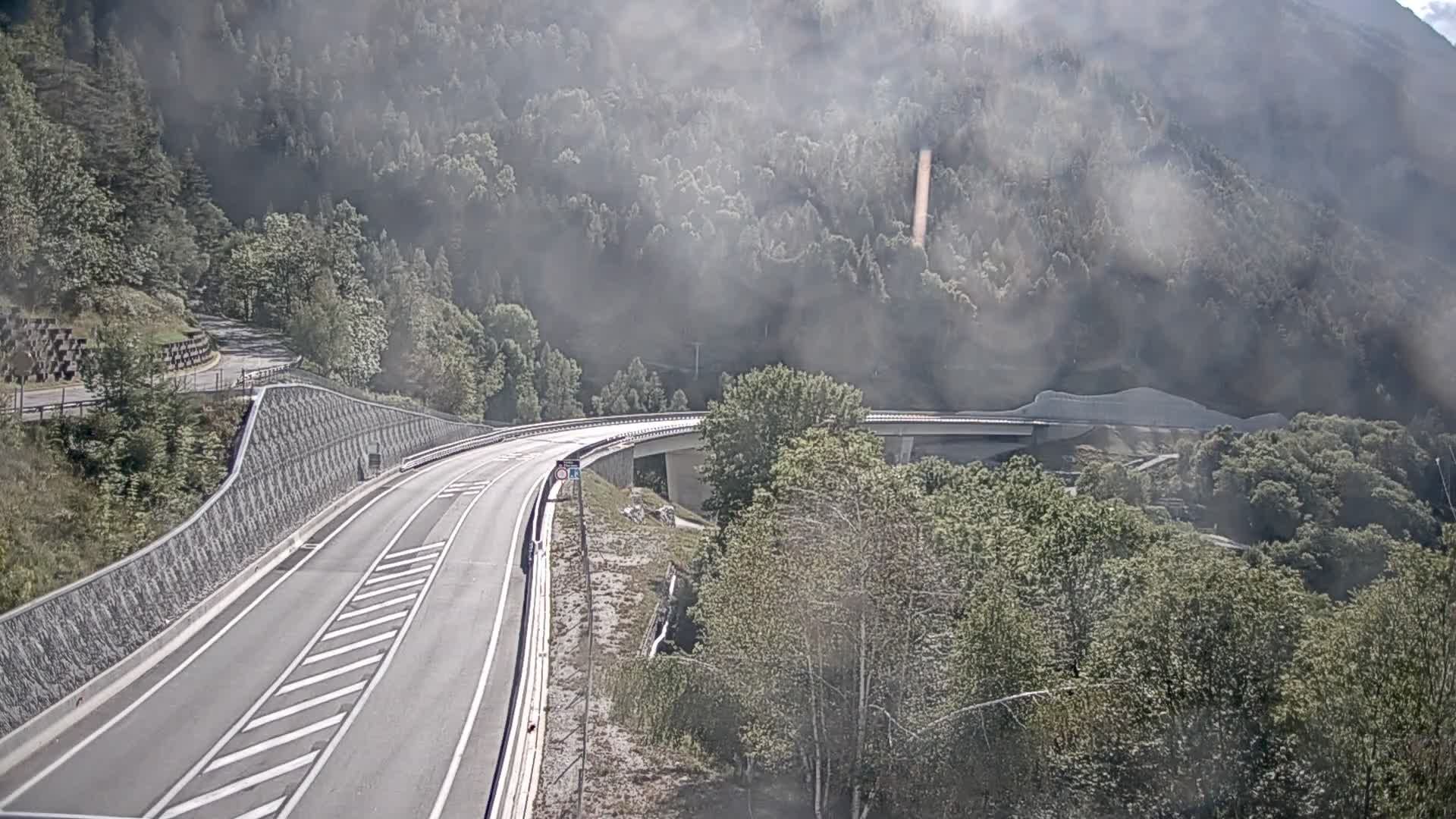 Fourneaux: Quartier Sommeiller: Rampe d'accès au Tunnel du Fréjus