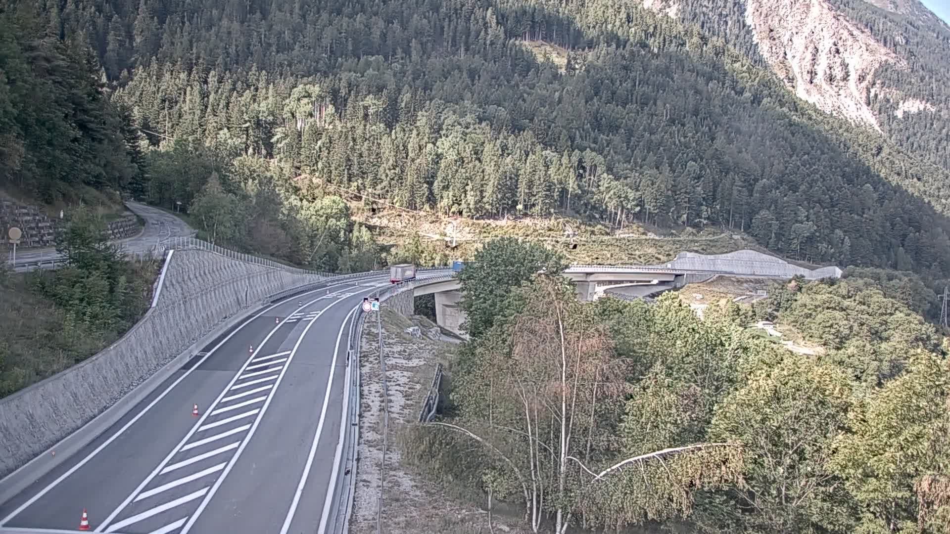 Fourneaux: Quartier Sommeiller: Rampe d'accès au Tunnel du Fréjus