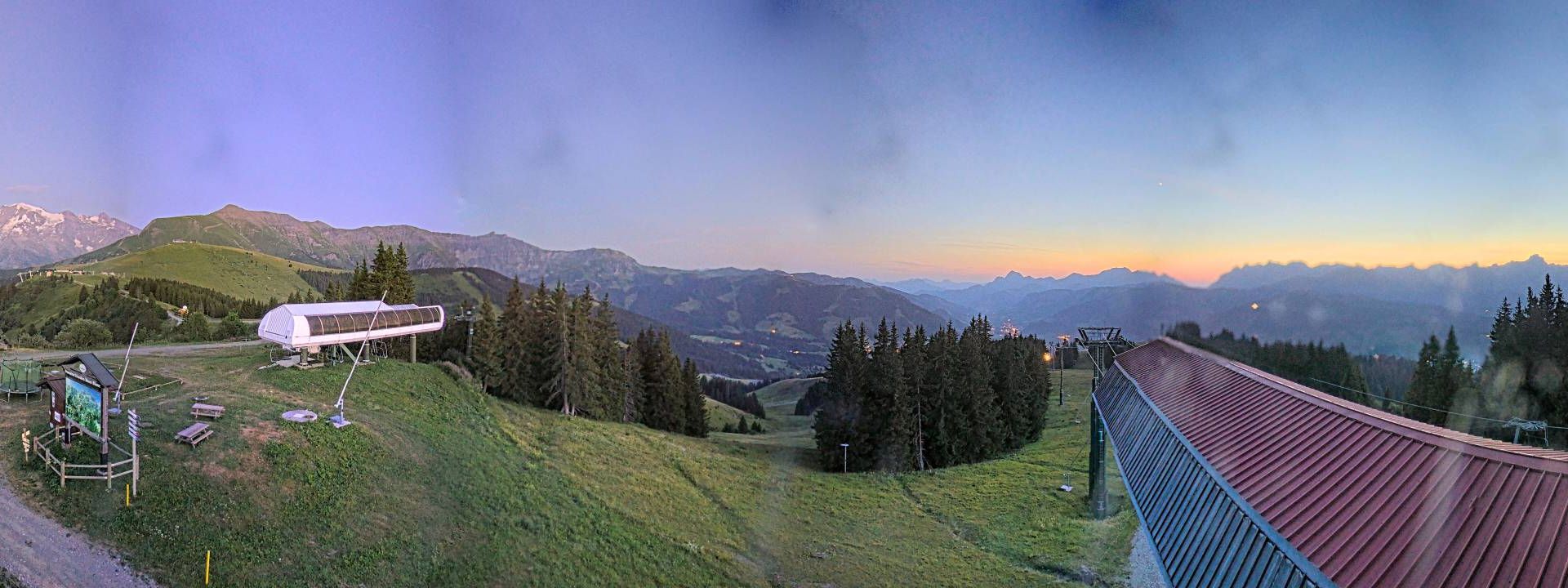Megève › Sud-ouest: Télécabine du Mont d'Arbois (1840 Mètres) - Mont Joly - Rochebrune - Aiguille Croche