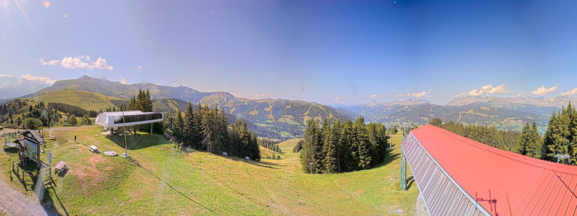 Megève › Sud-ouest: Télécabine du Mont d'Arbois (1840 Mètres) - Mont Joly - Rochebrune - Aiguille Croche