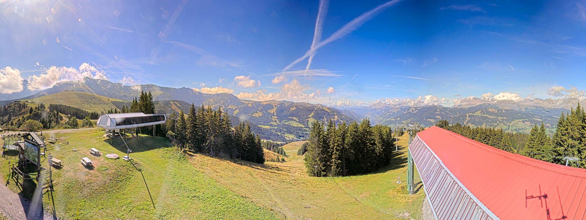 Megève › Sud-ouest: Télécabine du Mont d'Arbois (1840 Mètres) - Mont Joly - Rochebrune - Aiguille Croche