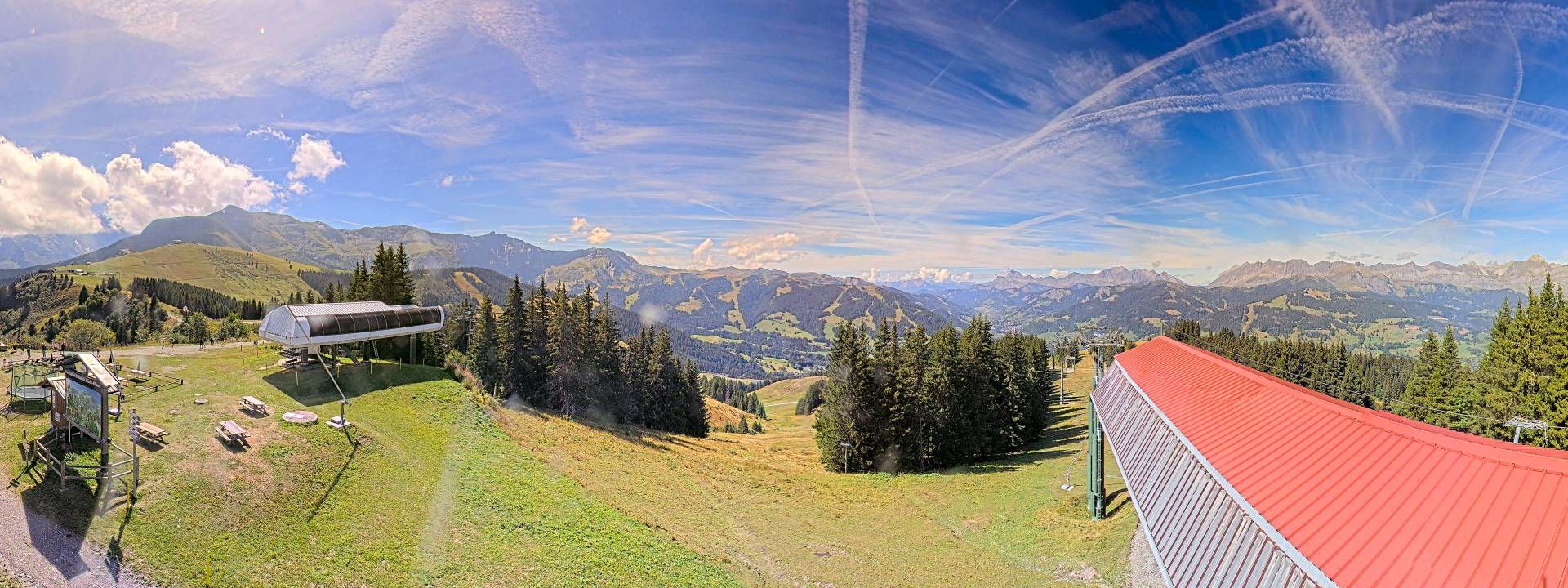 Megève › Sud-ouest: Télécabine du Mont d'Arbois (1840 Mètres) - Mont Joly - Rochebrune - Aiguille Croche