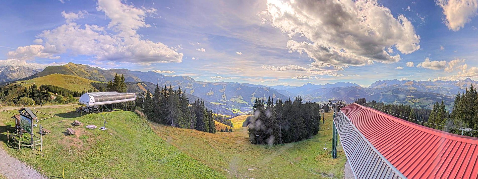 Megève › Sud-ouest: Télécabine du Mont d'Arbois (1840 Mètres) - Mont Joly - Rochebrune - Aiguille Croche