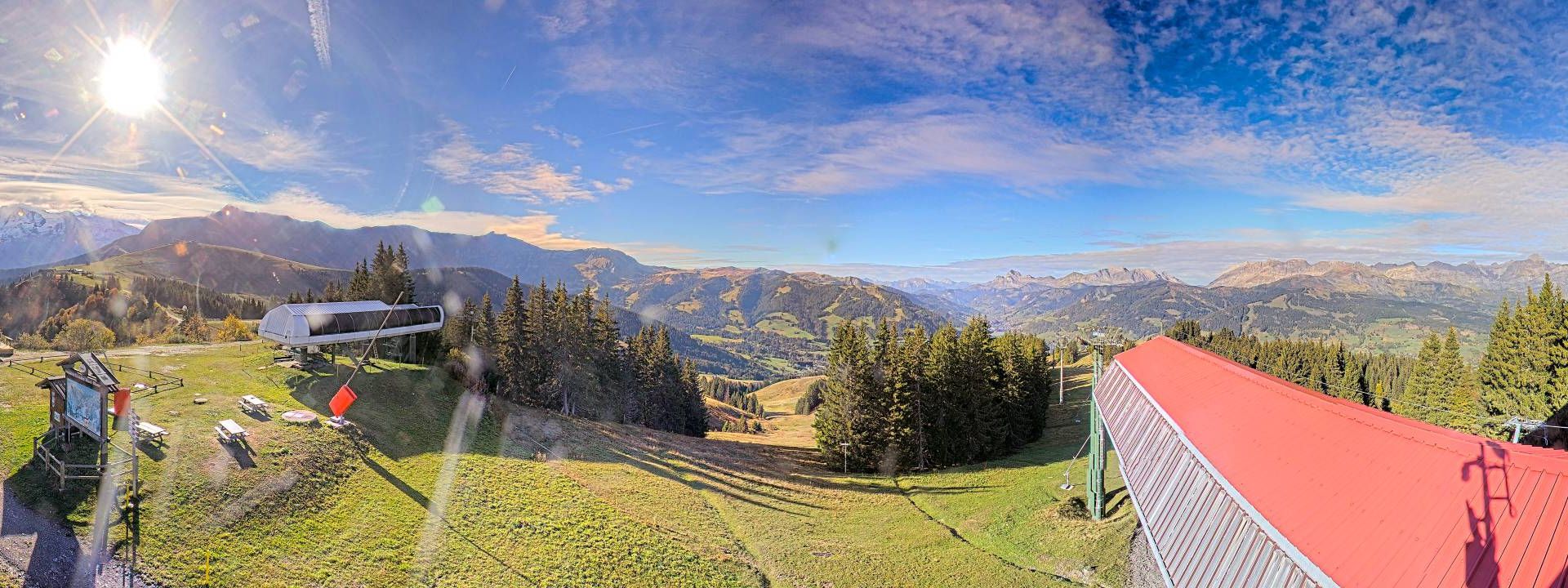 Megève › Sud-ouest: Télécabine du Mont d'Arbois (1840 Mètres) - Mont Joly - Rochebrune - Aiguille Croche