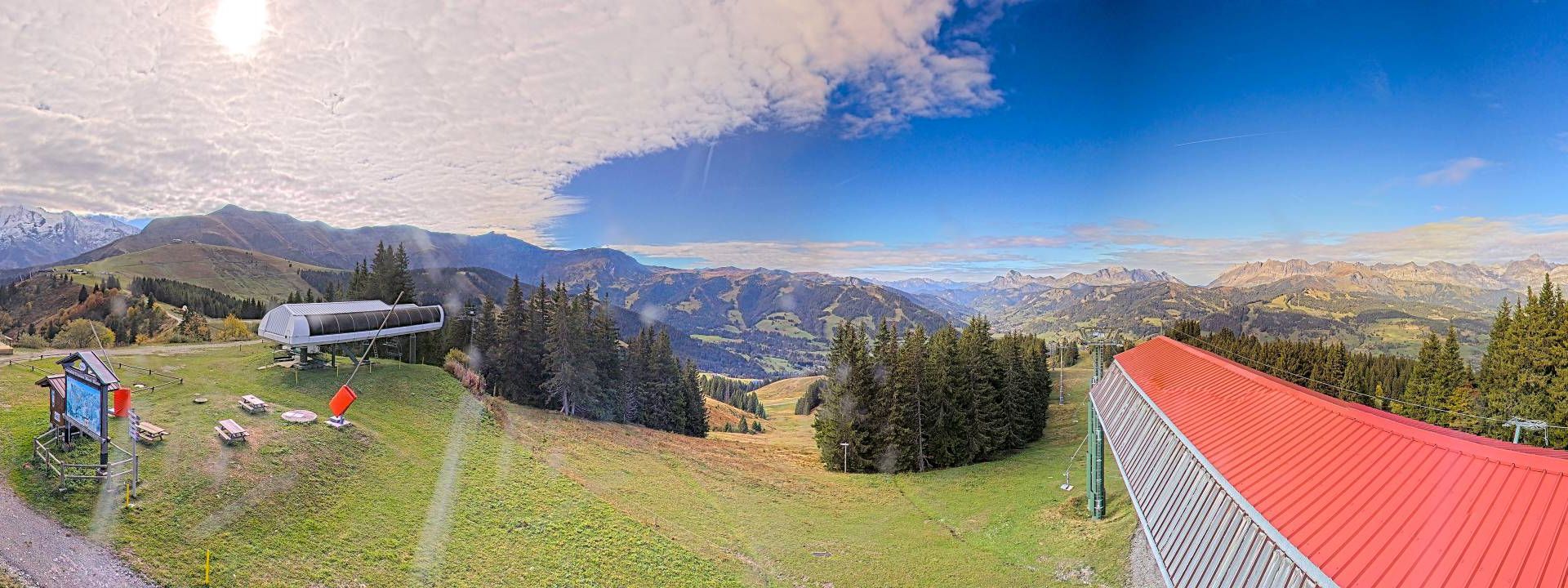 Megève › Sud-ouest: Télécabine du Mont d'Arbois (1840 Mètres) - Mont Joly - Rochebrune - Aiguille Croche