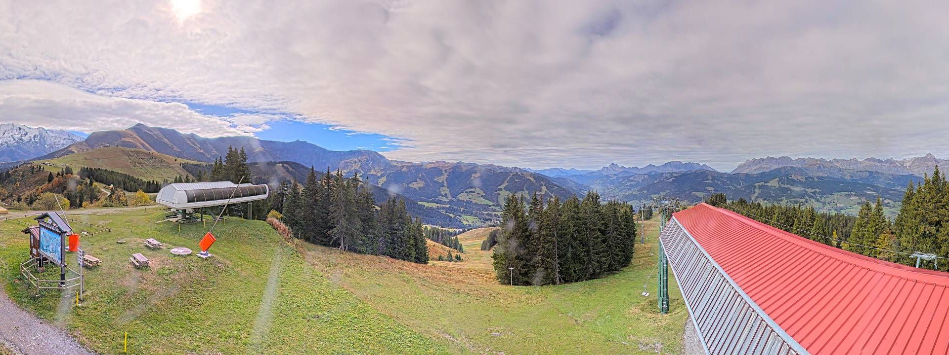 Megève › Sud-ouest: Télécabine du Mont d'Arbois (1840 Mètres) - Mont Joly - Rochebrune - Aiguille Croche
