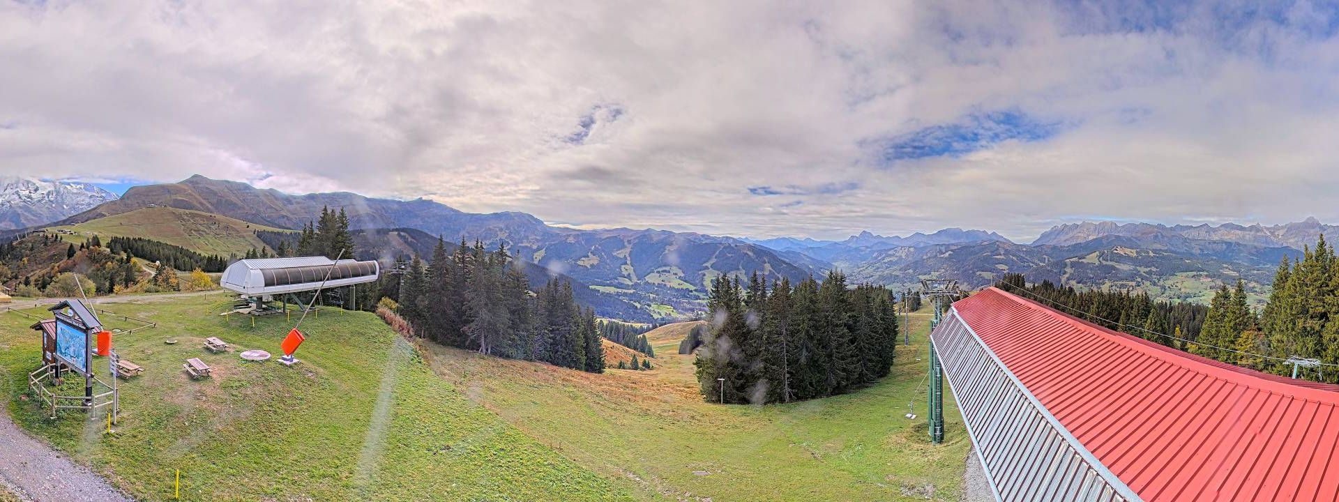 Megève › Sud-ouest: Télécabine du Mont d'Arbois (1840 Mètres) - Mont Joly - Rochebrune - Aiguille Croche