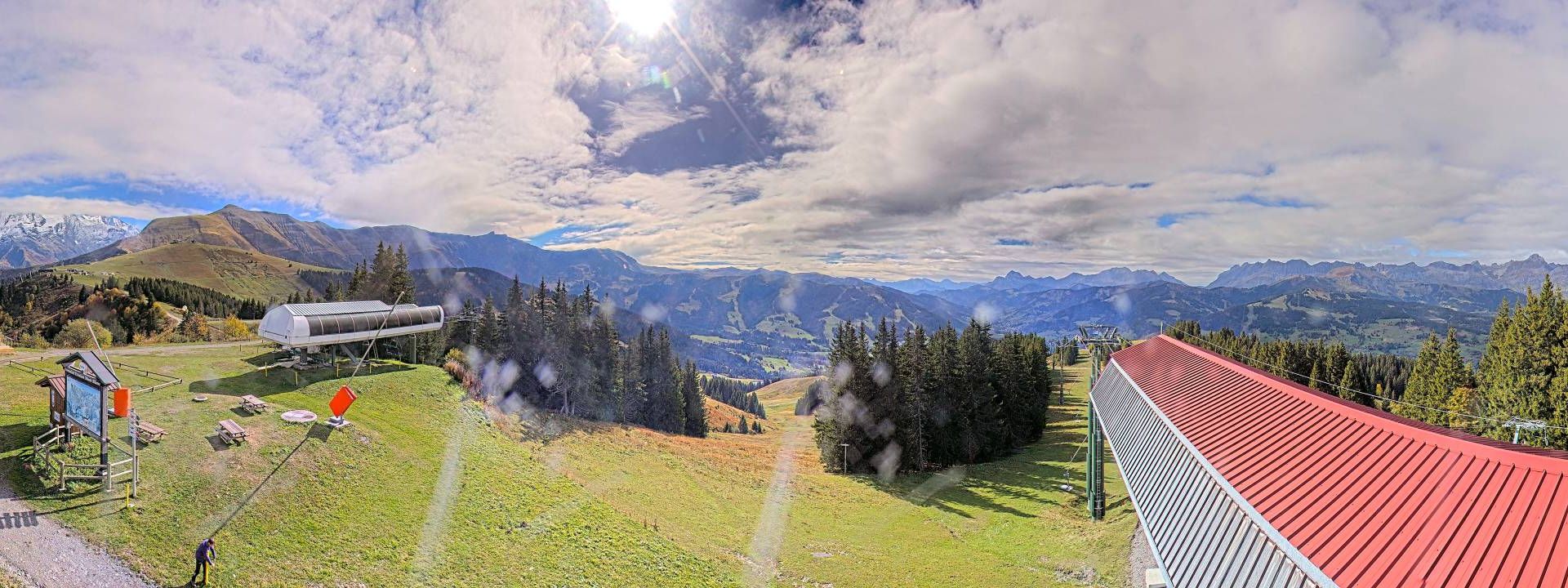 Megève › Sud-ouest: Télécabine du Mont d'Arbois (1840 Mètres) - Mont Joly - Rochebrune - Aiguille Croche