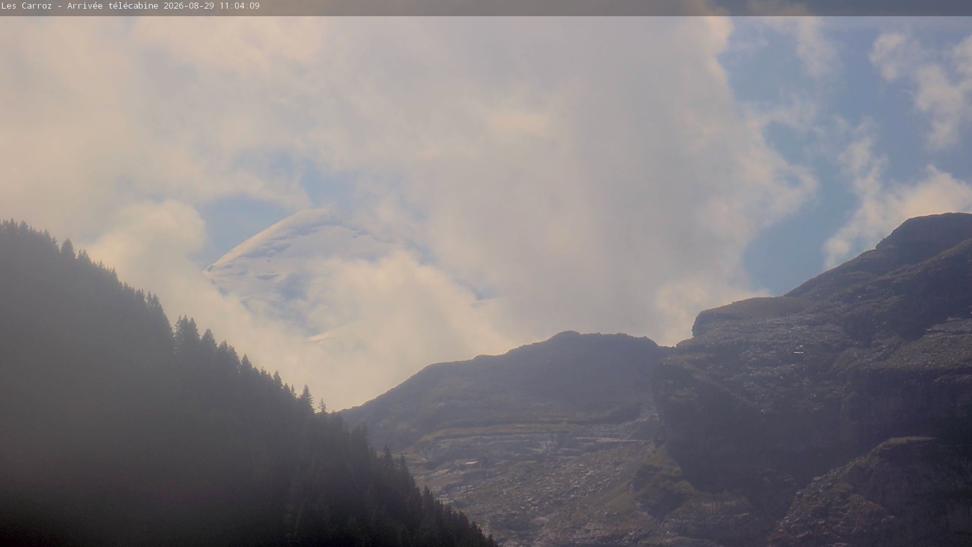 Arâches-la-Frasse › Sud-est: Mont Blanc
