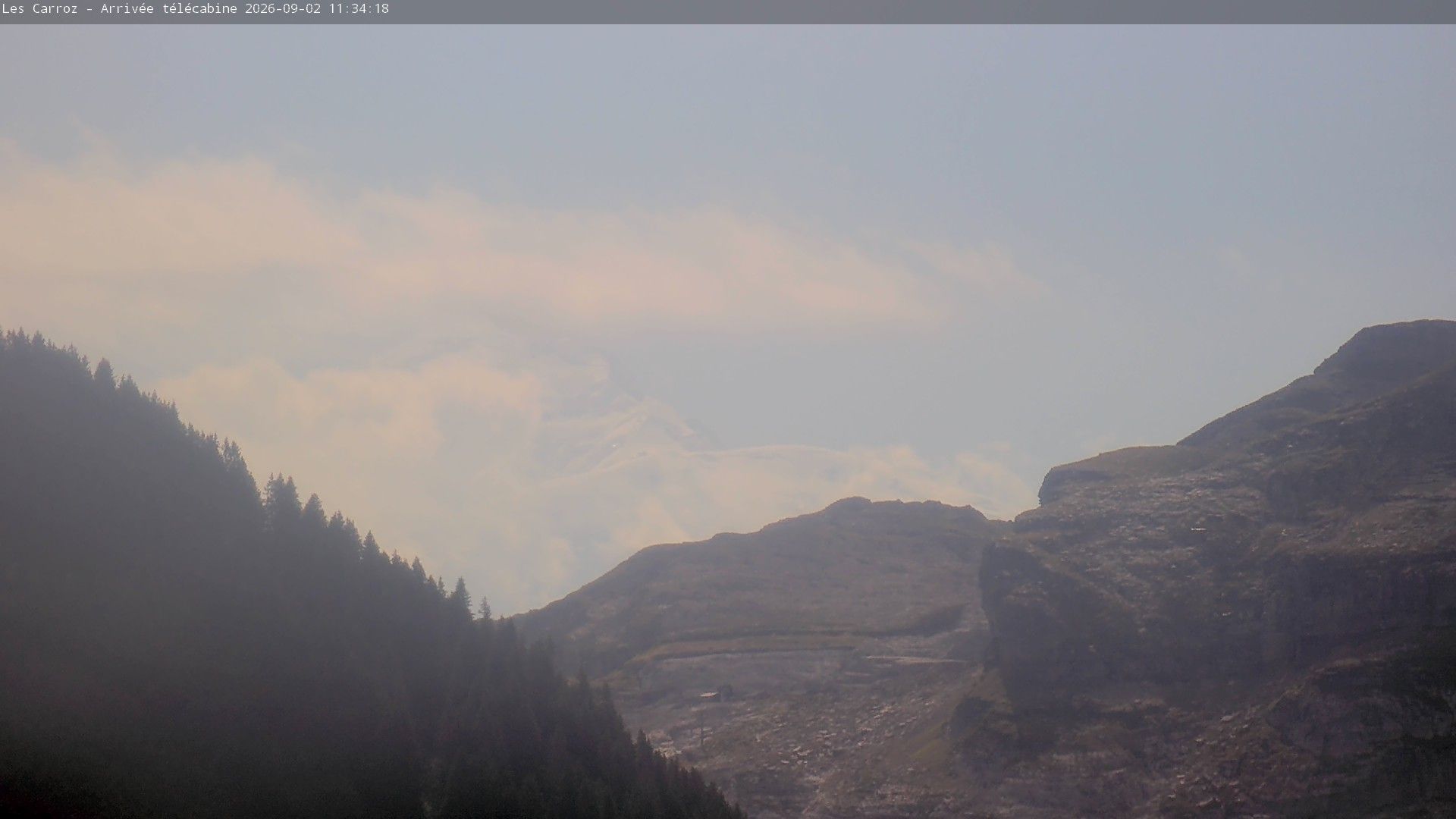 Arâches-la-Frasse › Sud-est: Mont Blanc