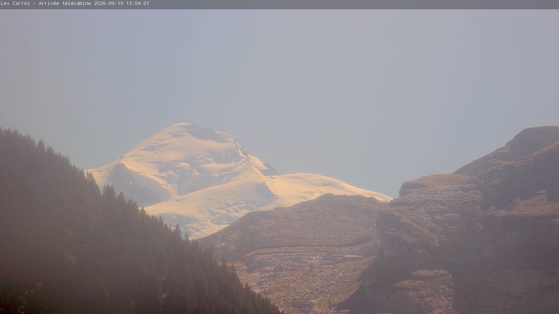 Arâches-la-Frasse › Sud-est: Mont Blanc