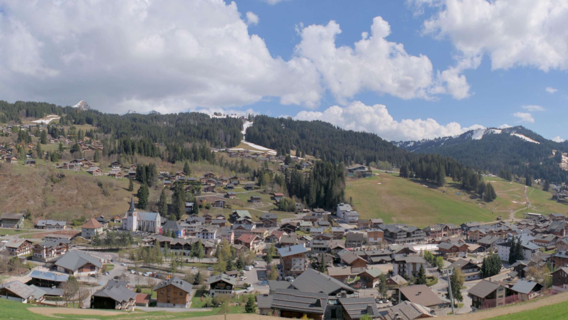 Les Gets: Route des Metrallins