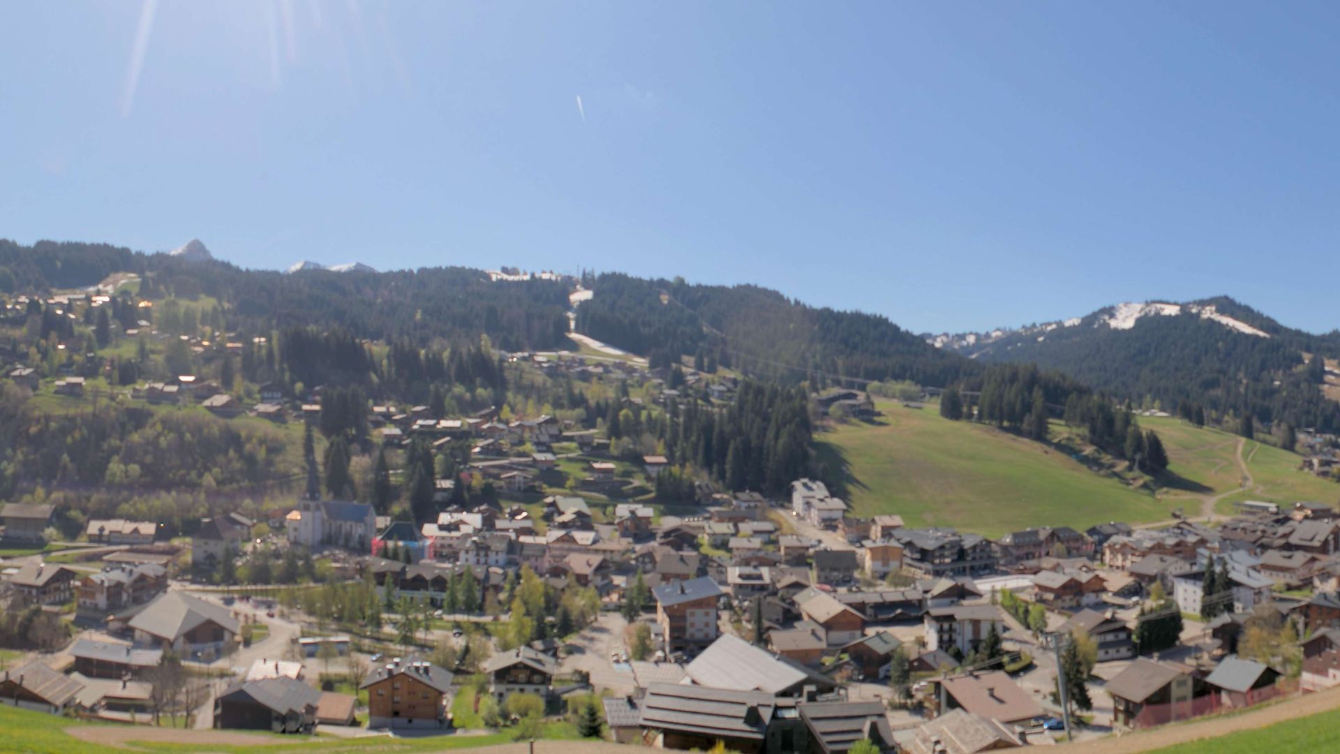 Les Gets: Route des Metrallins