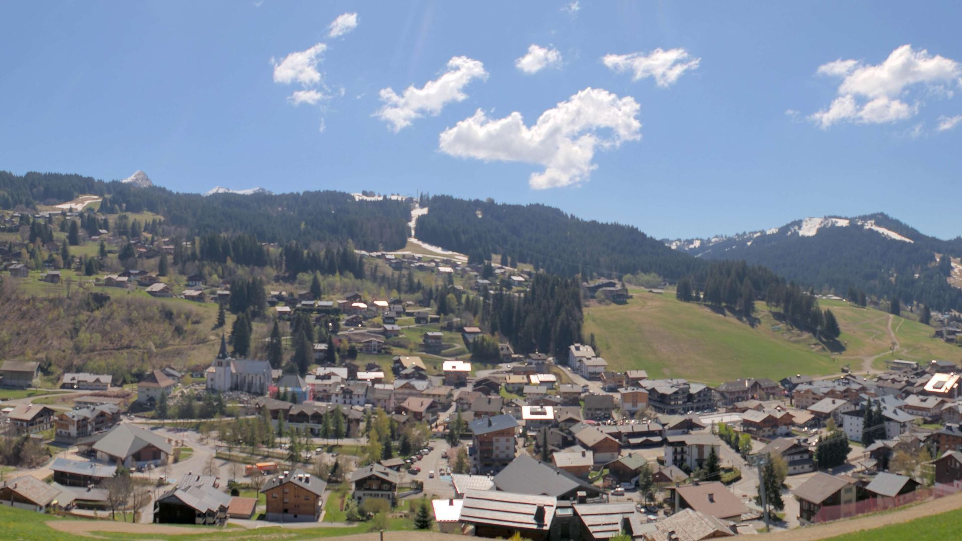 Les Gets: Route des Metrallins