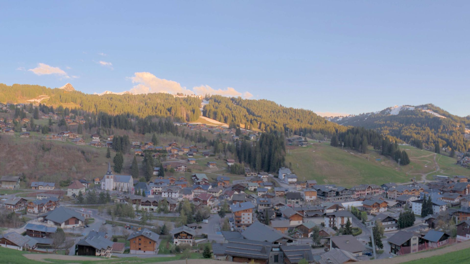 Les Gets: Route des Metrallins