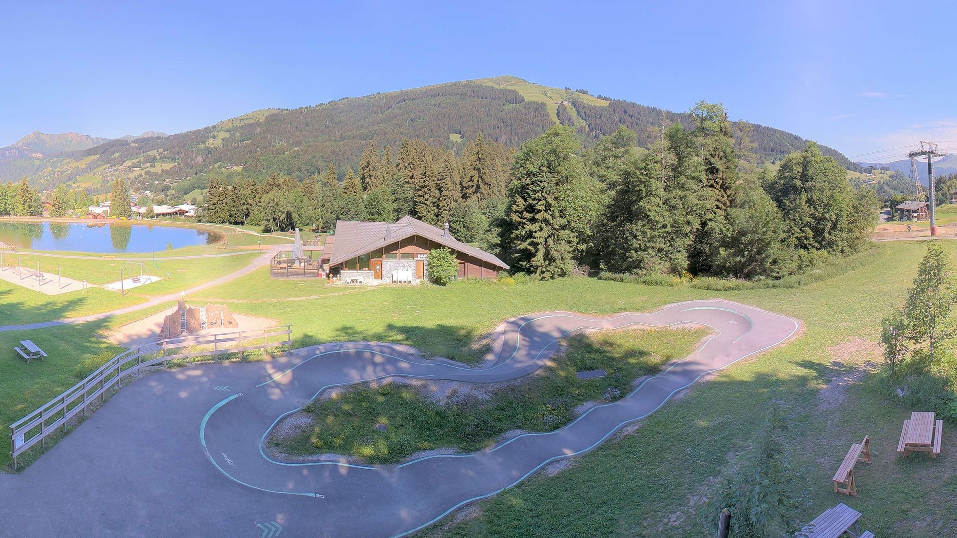 Les Gets › Ouest: Lac des Écoles