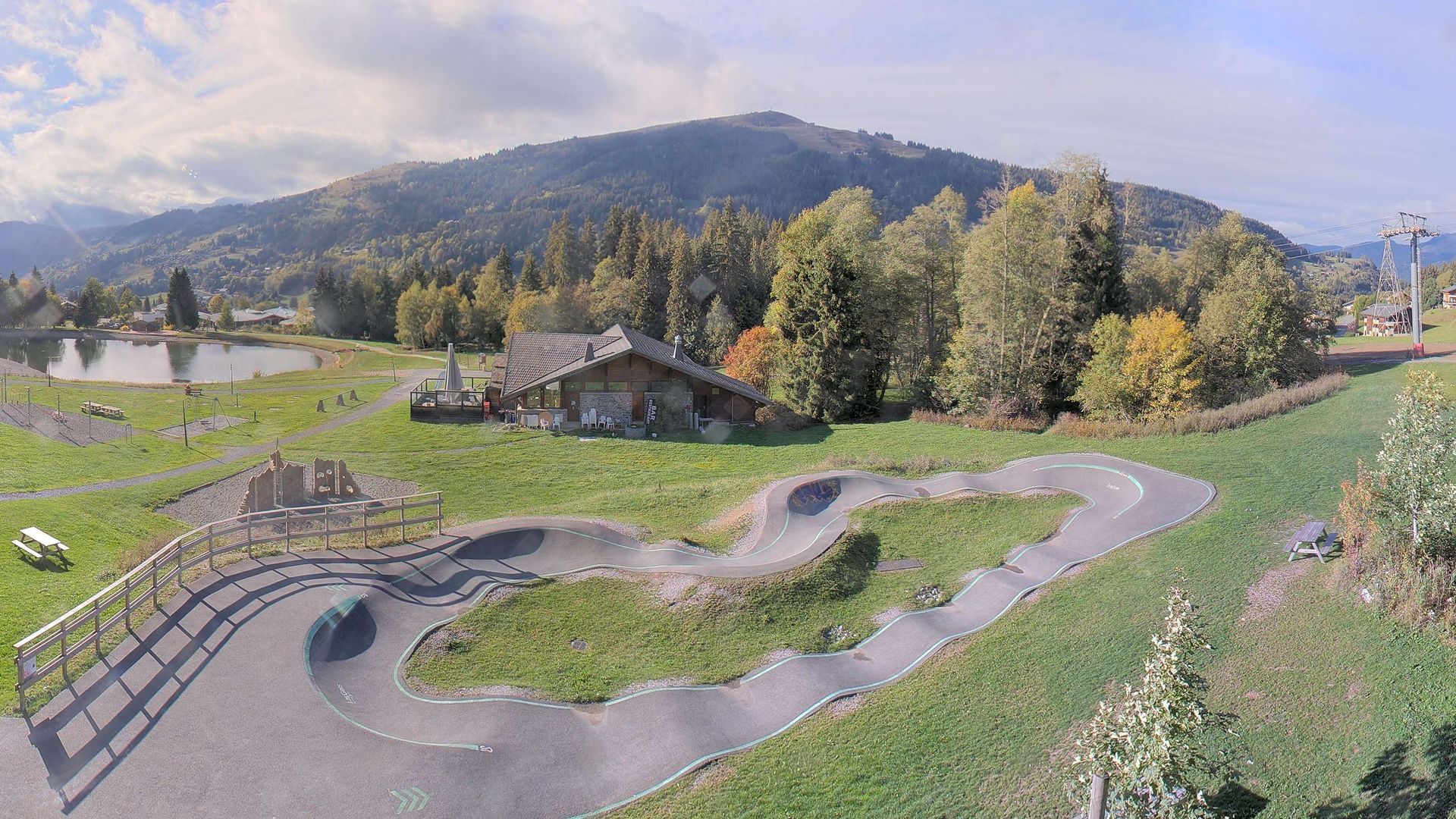 Les Gets › Ouest: Lac des Écoles
