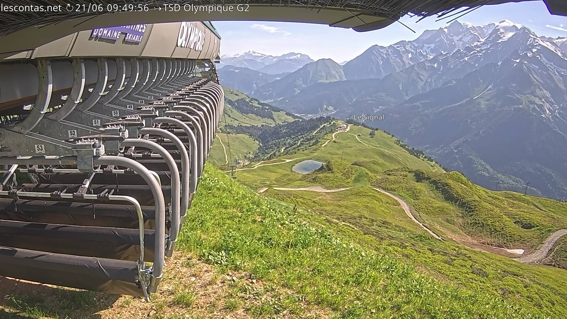 Les Contamines-Montjoie › Nord-est: Télésiège Olympique