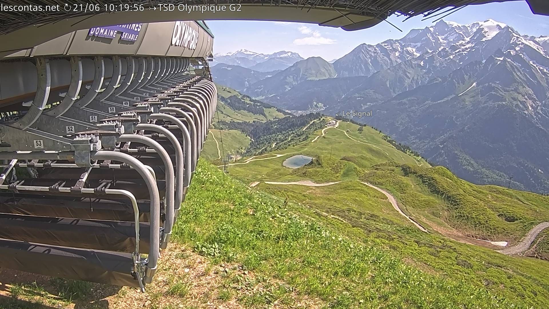 Les Contamines-Montjoie › Nord-est: Télésiège Olympique