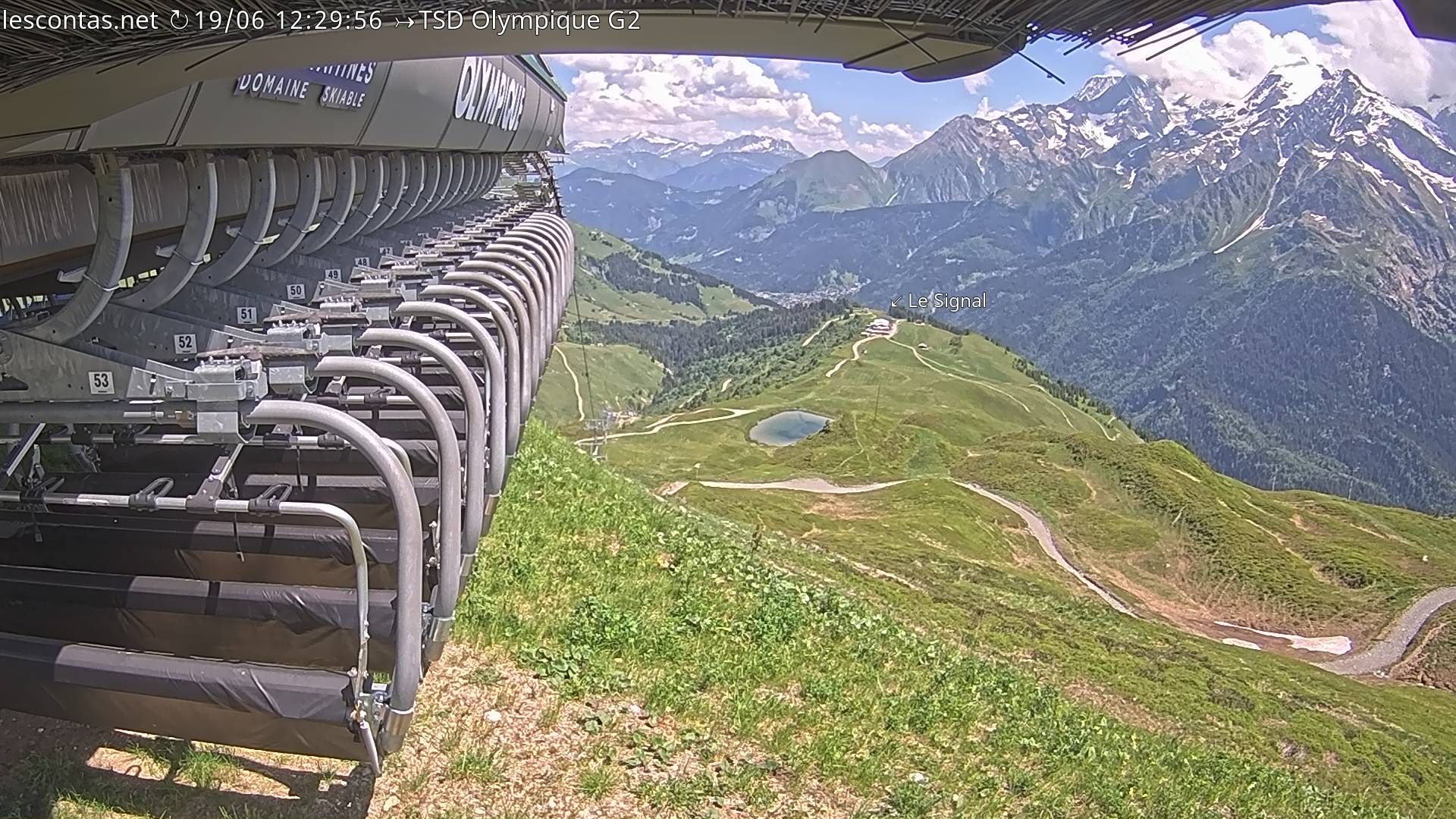 Les Contamines-Montjoie › Nord-est: Télésiège Olympique
