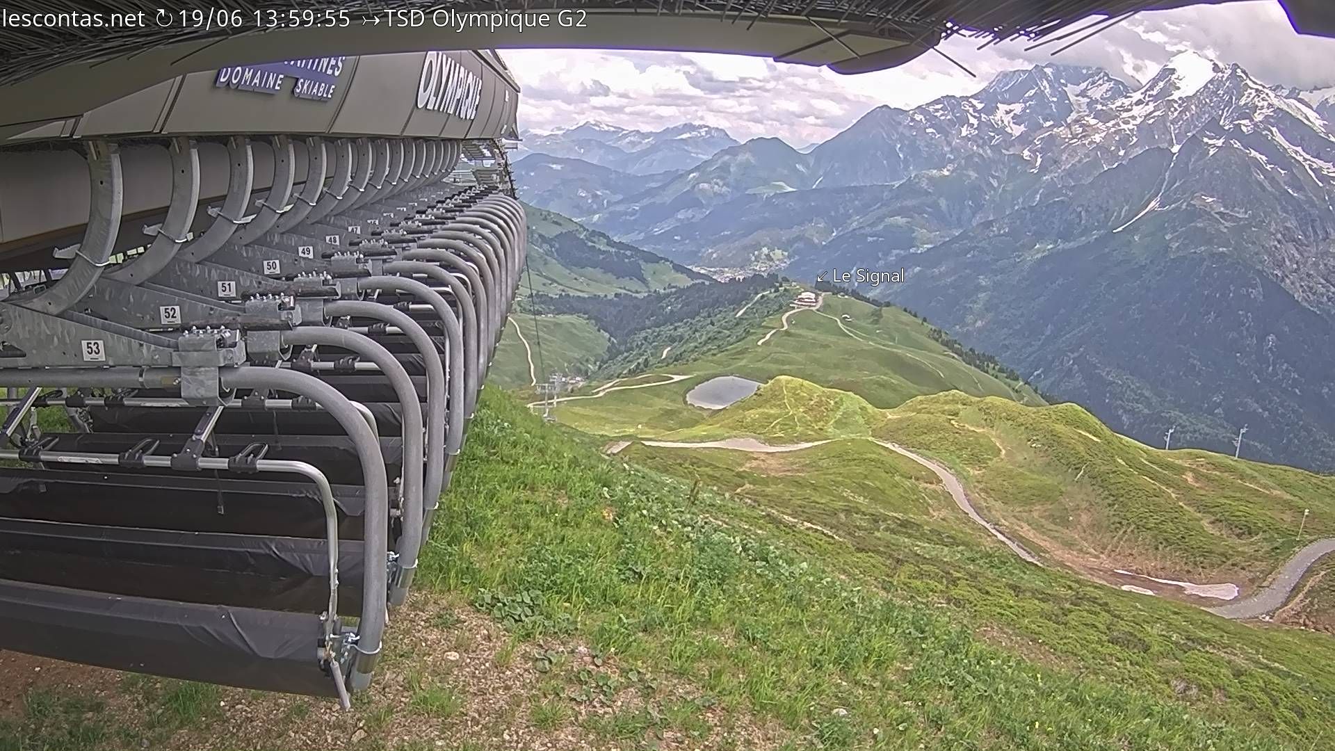 Les Contamines-Montjoie › Nord-est: Télésiège Olympique