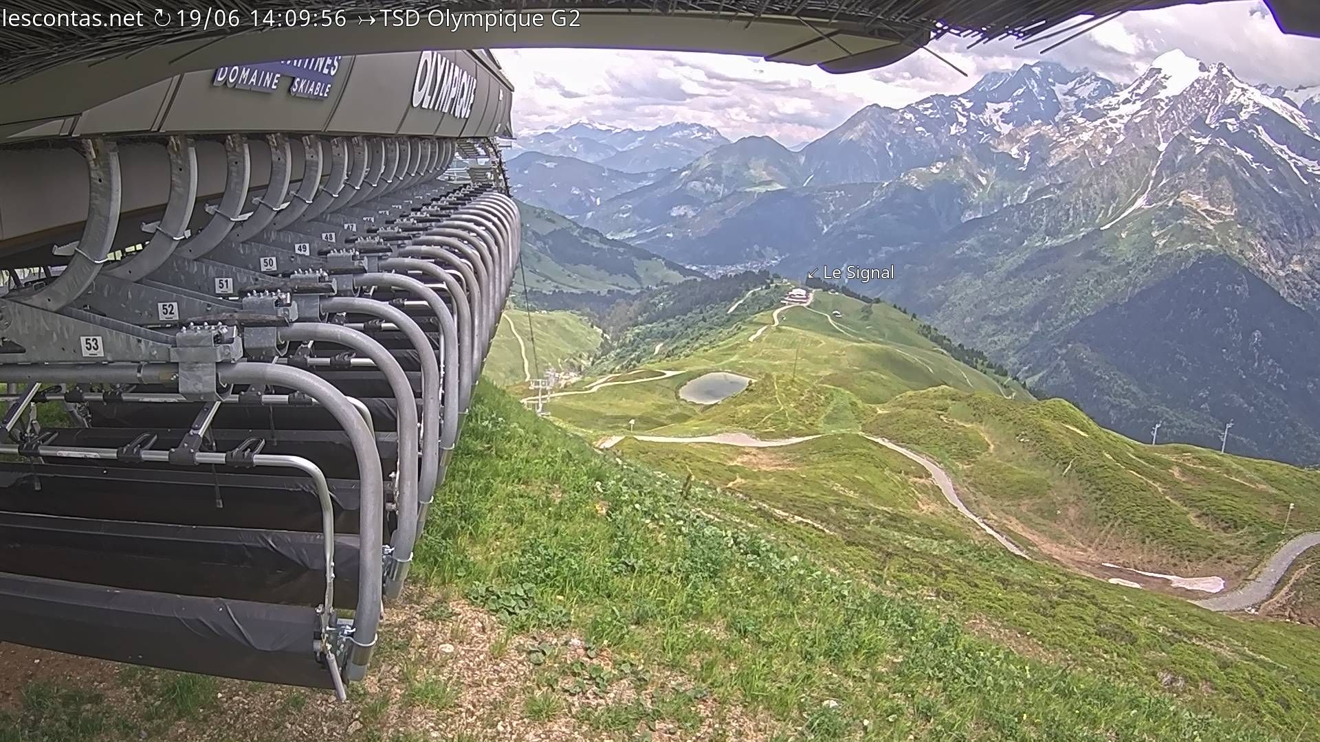 Les Contamines-Montjoie › Nord-est: Télésiège Olympique