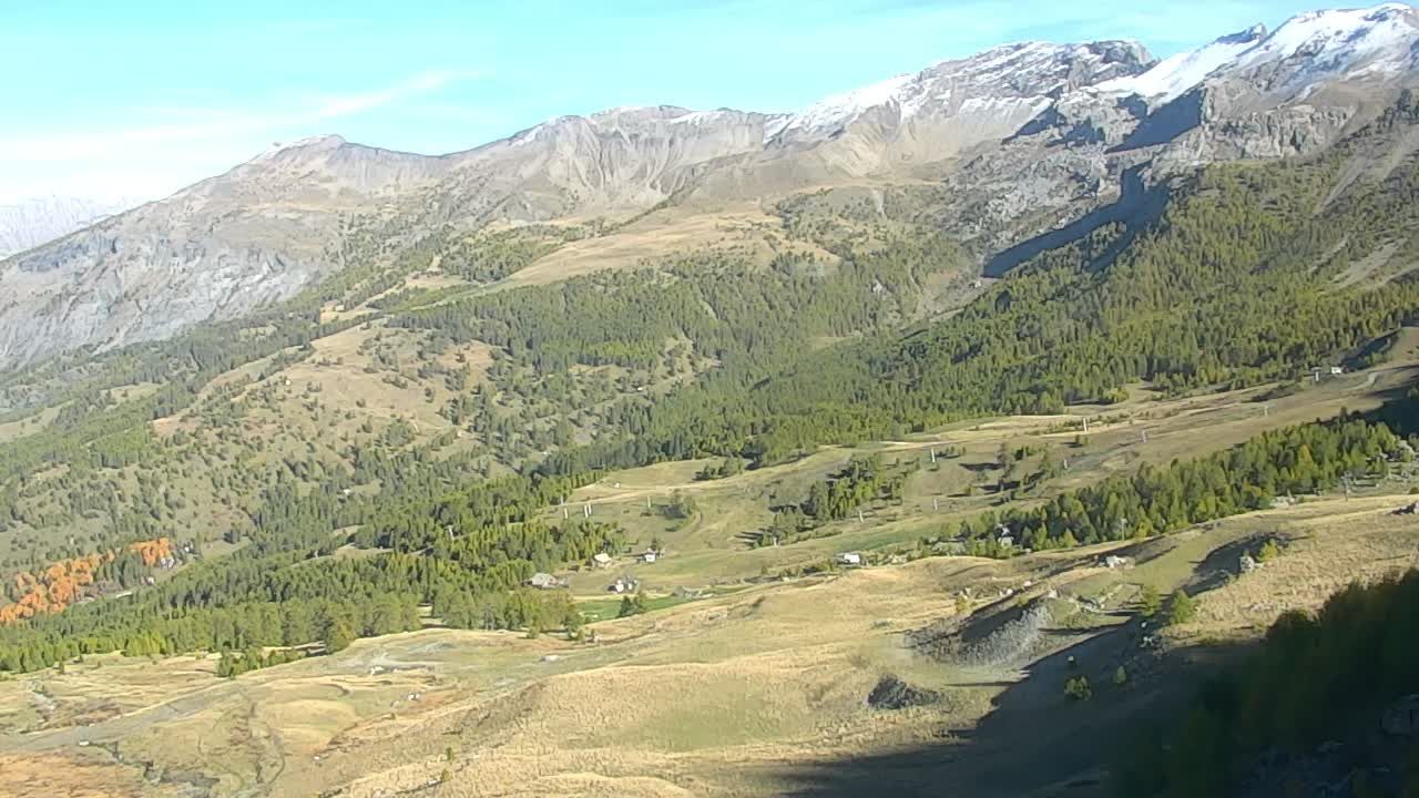 Enchastrayes › Est: Haut du télésiège du Brec - Col Haut - Col de Terres Plaines