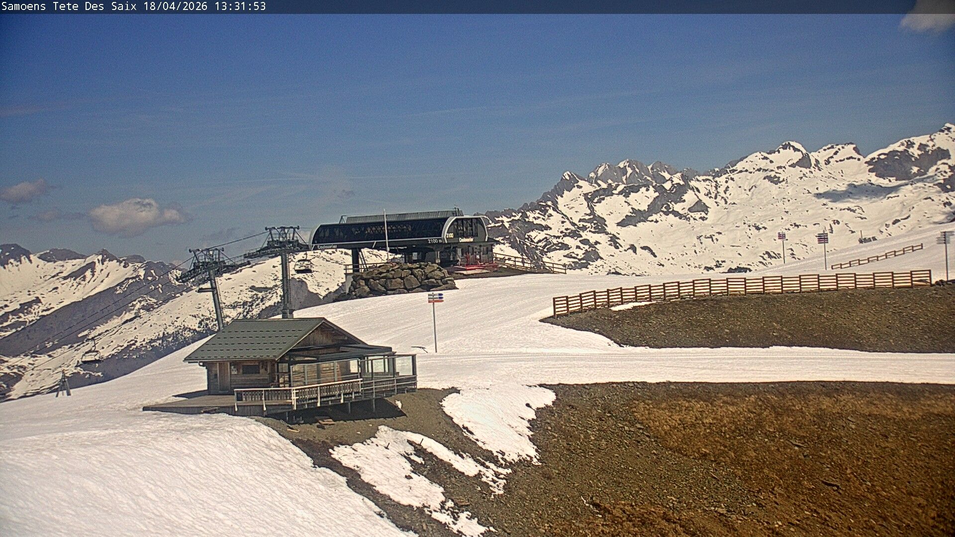 Flaine: Samoens from Tête des Saix