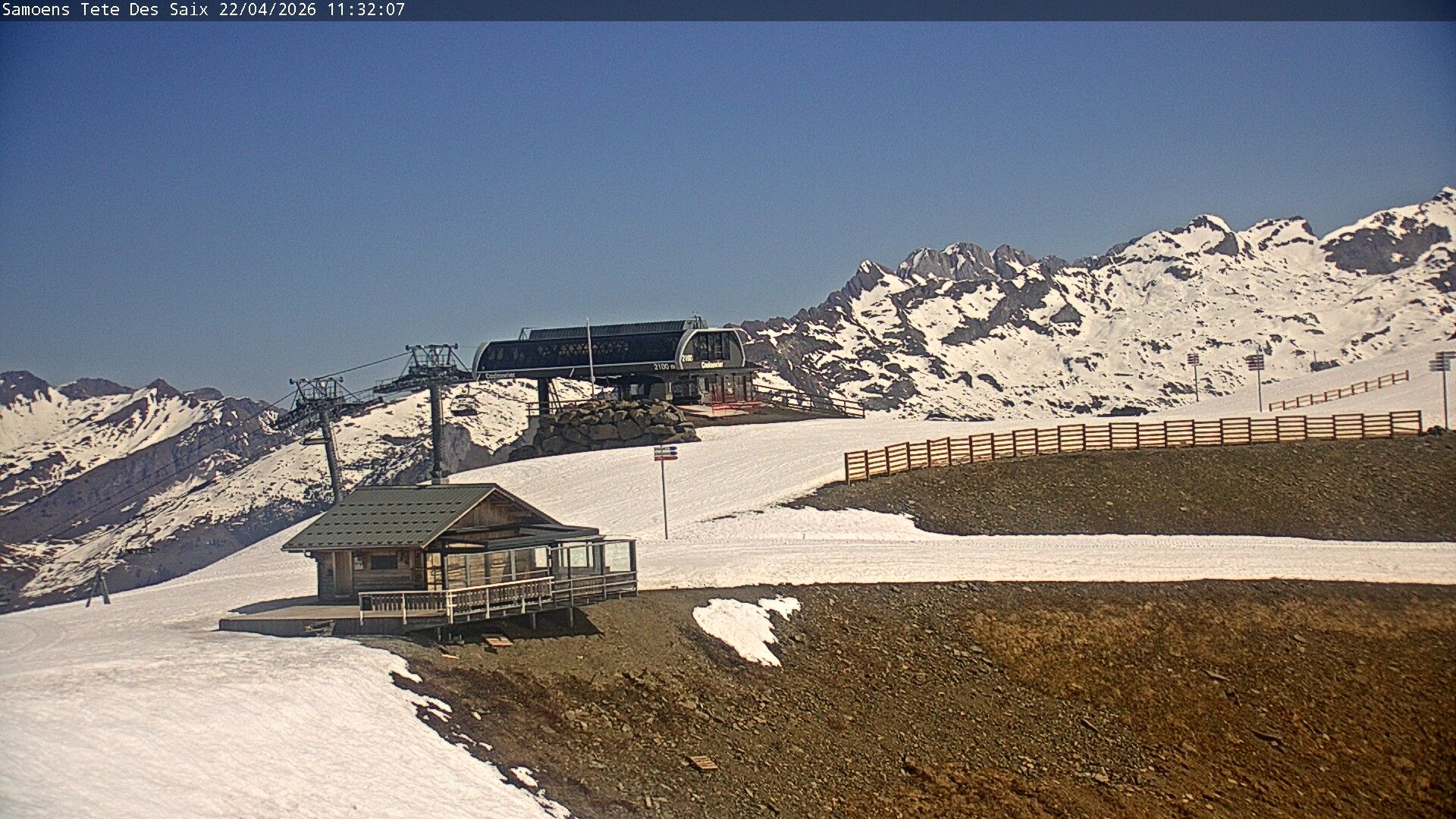 Flaine: Samoens from Tête des Saix