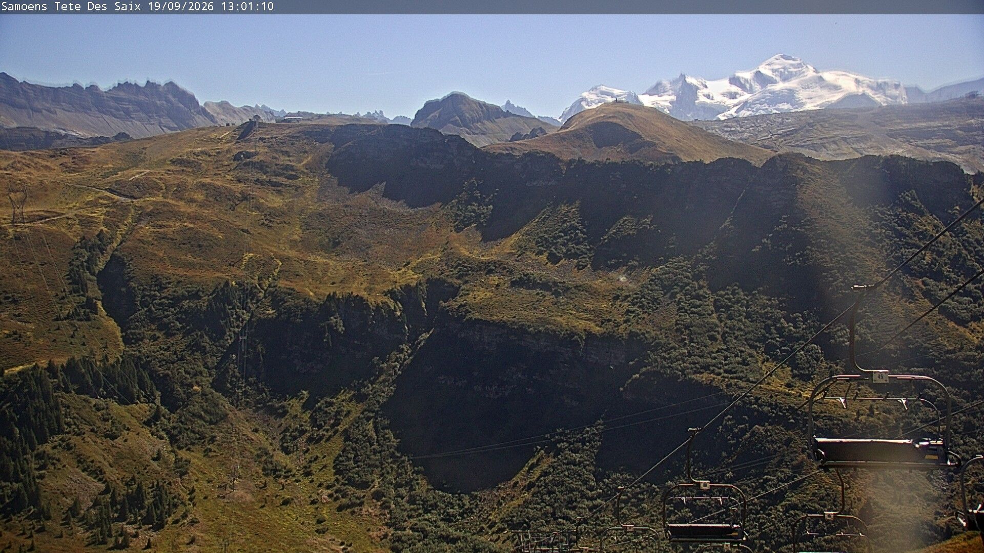 Arâches-la-Frasse › Sud-est: Mont Blanc