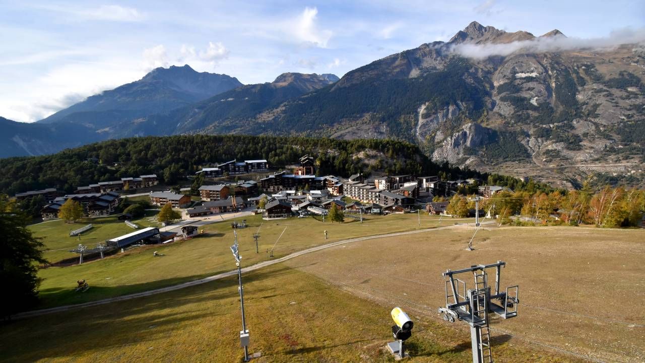 Villarodin-Bourget: Allée de la Fontaine aux Oiseaux