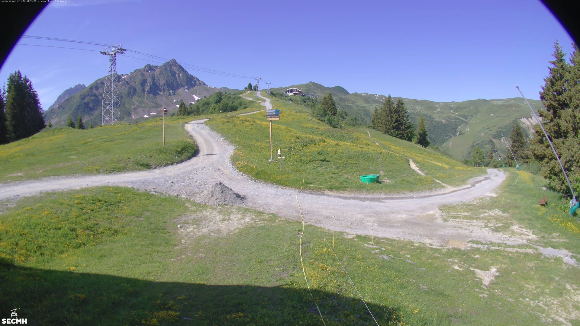 Les Contamines-Montjoie › Sud-ouest: Télécabine Montjoie