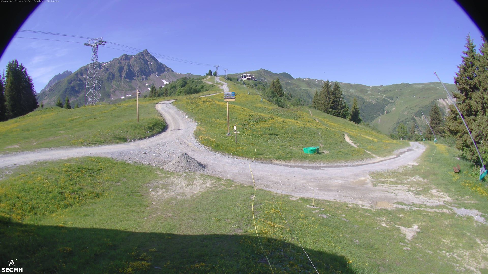 Les Contamines-Montjoie › Sud-ouest: Télécabine Montjoie