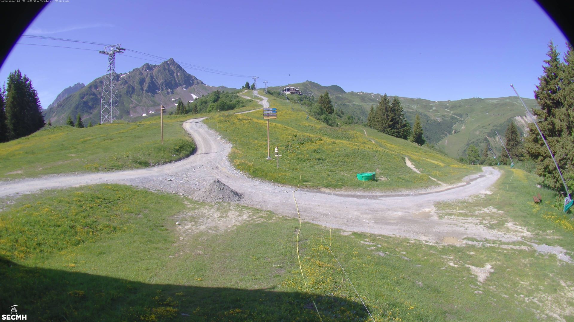 Les Contamines-Montjoie › Sud-ouest: Télécabine Montjoie
