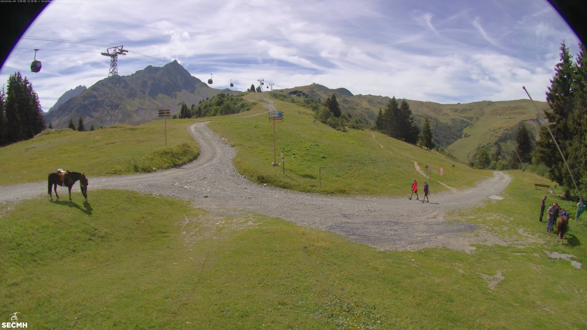 Les Contamines-Montjoie › Sud-ouest: Télécabine Montjoie