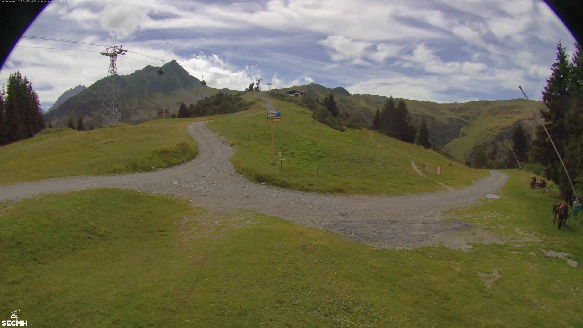 Les Contamines-Montjoie › Sud-ouest: Télécabine Montjoie