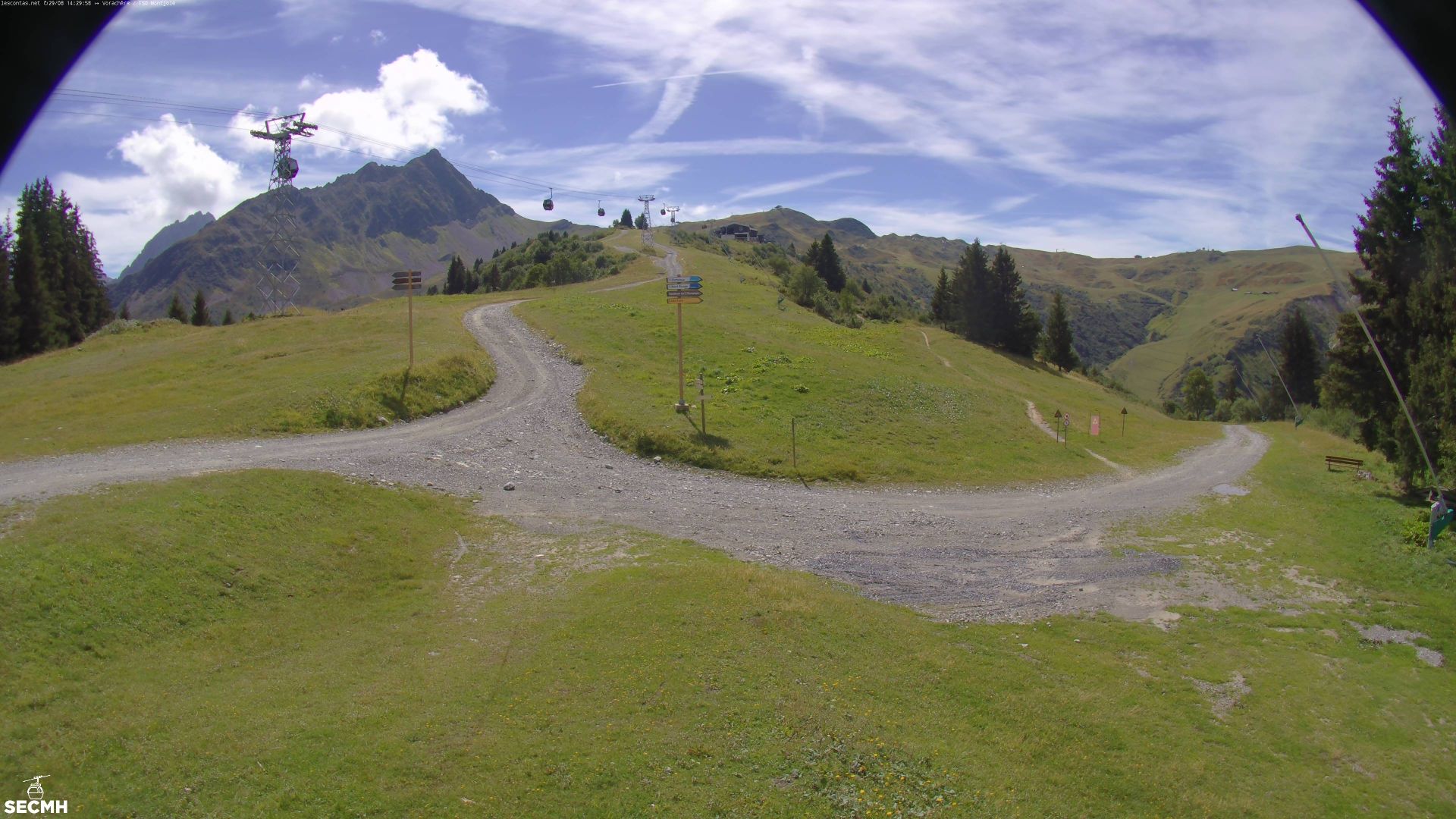Les Contamines-Montjoie › Sud-ouest: Télécabine Montjoie