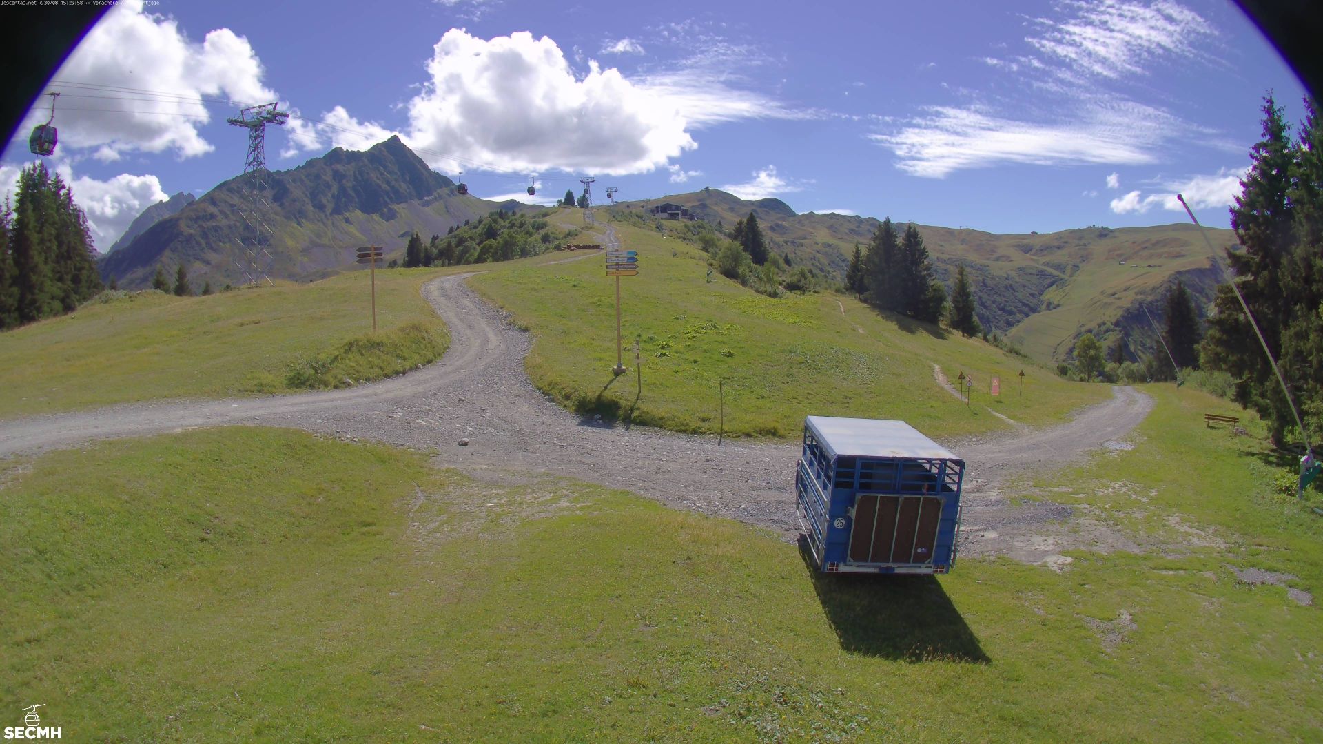 Les Contamines-Montjoie › Sud-ouest: Télécabine Montjoie