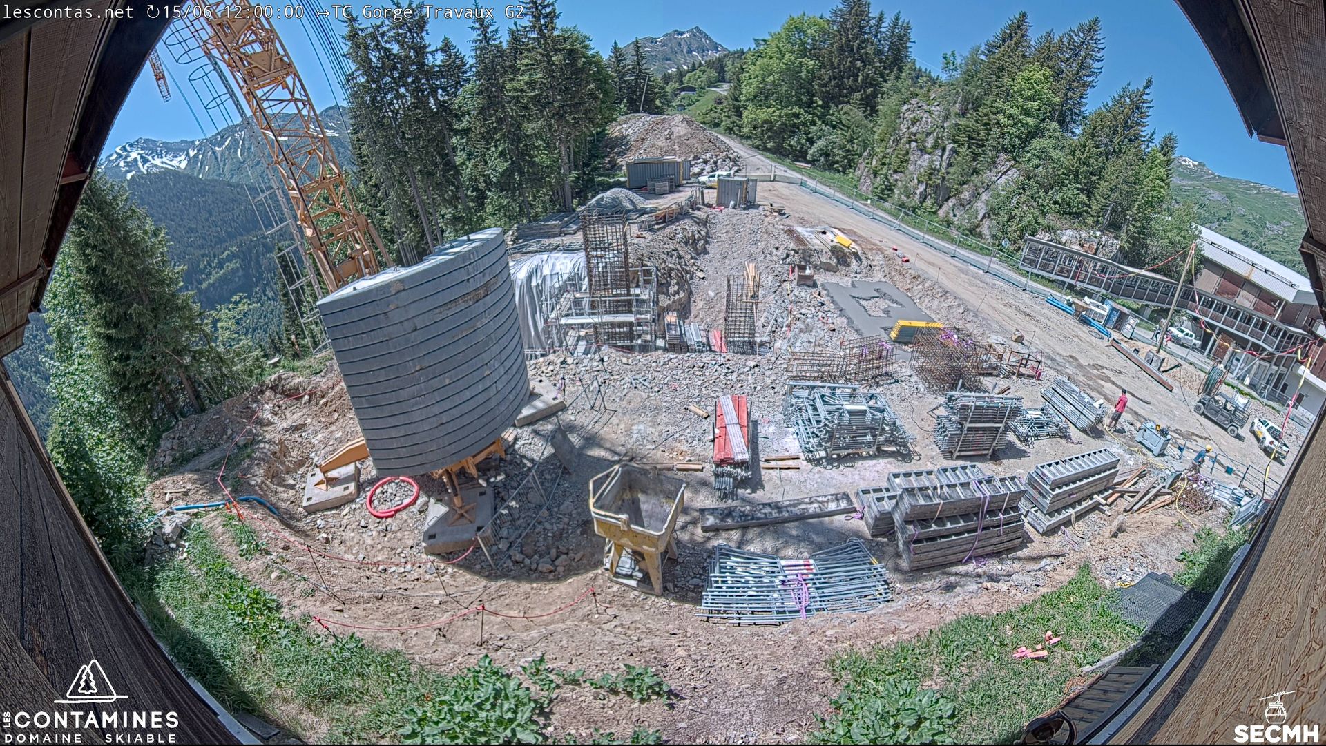 Les Contamines-Montjoie: Télécabine de la Gorge