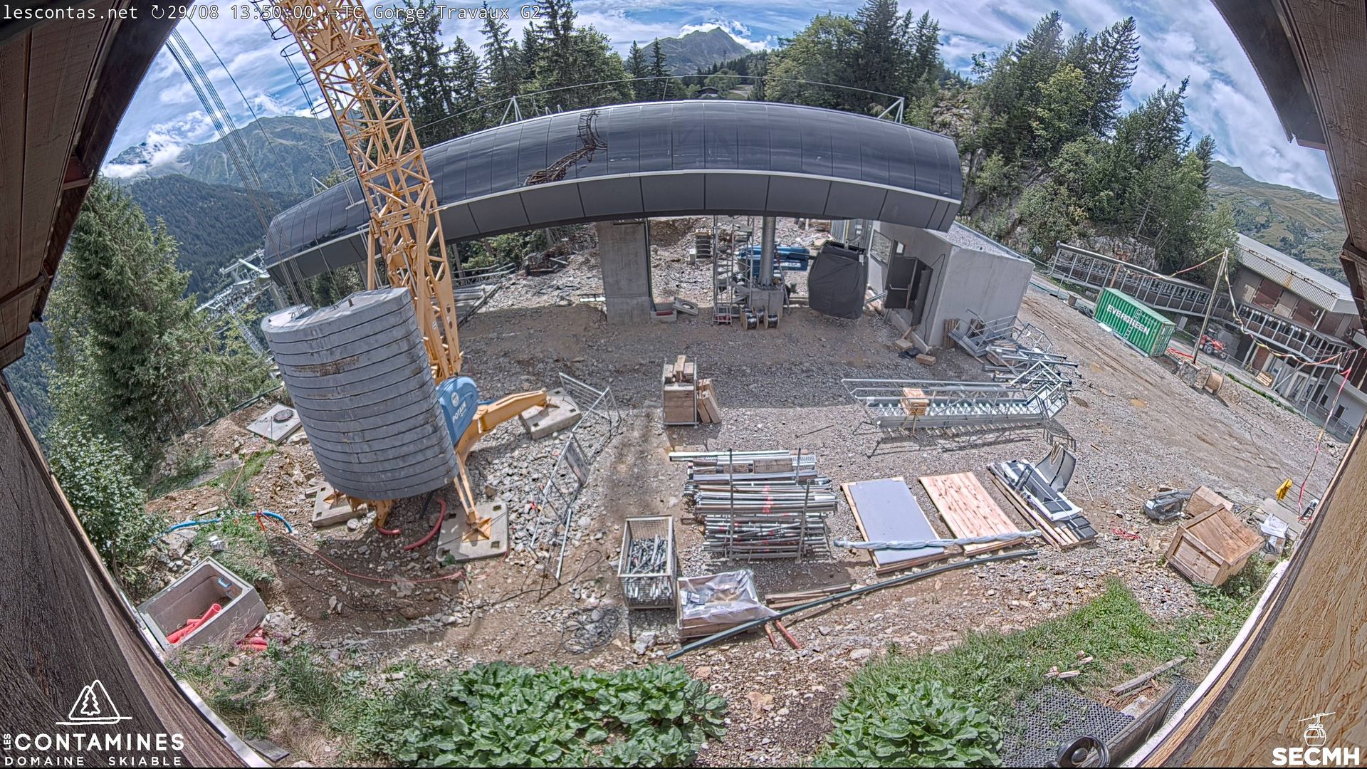 Les Contamines-Montjoie: Télécabine de la Gorge