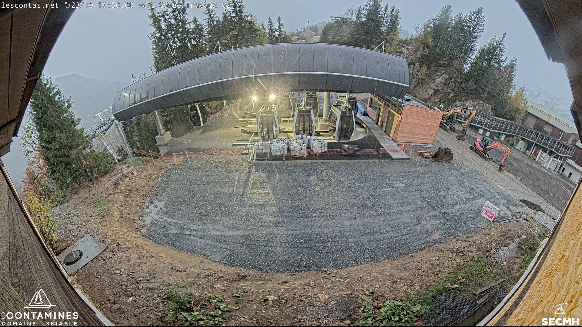 Les Contamines-Montjoie: Télécabine de la Gorge
