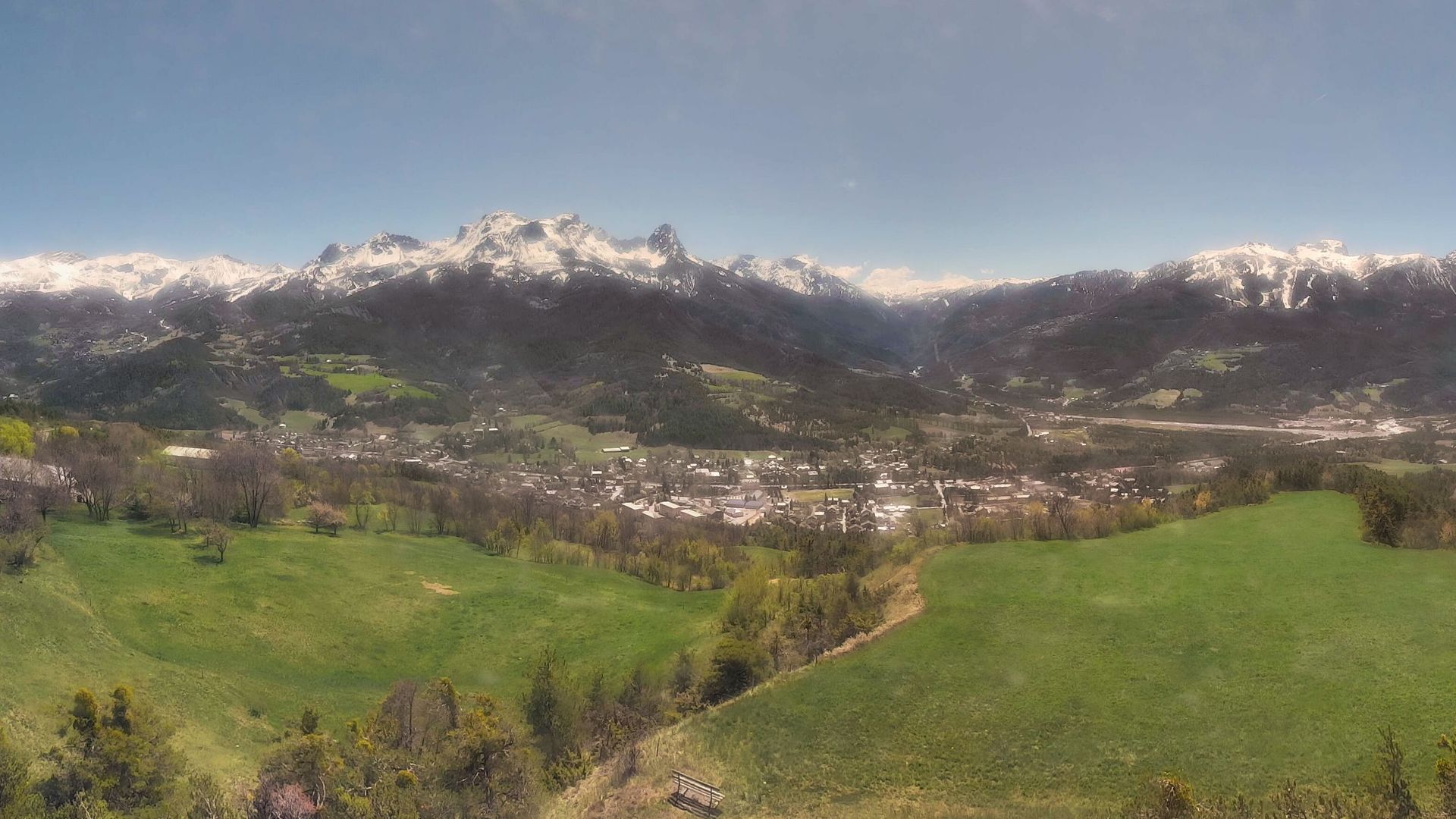 La Condamine-Châtelard: Panoramique HD